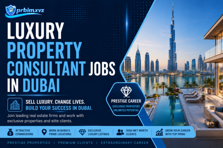Luxury Property Consultant Jobs in Dubai